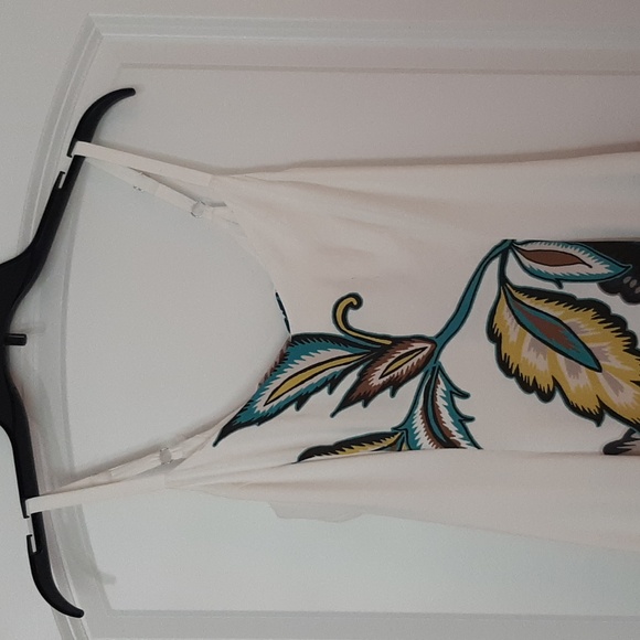 White House Black Market Lace Up Back Maxi Dress 00 NWT - Picture 12 of 14